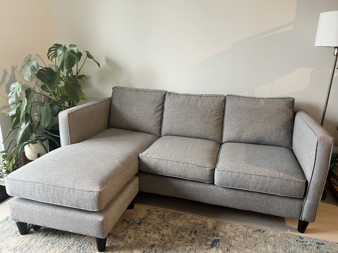 Reversible L Shaped Sectional Couch