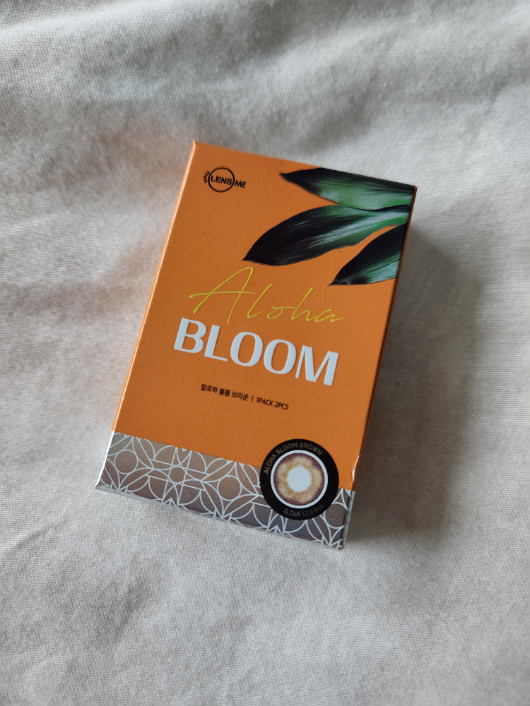 ALOHA BLOOM LensMe Coloured lenses 🥕