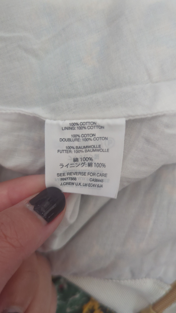 J.CREW elephant midi skirt w/pockets- size 0 image indicator(4)