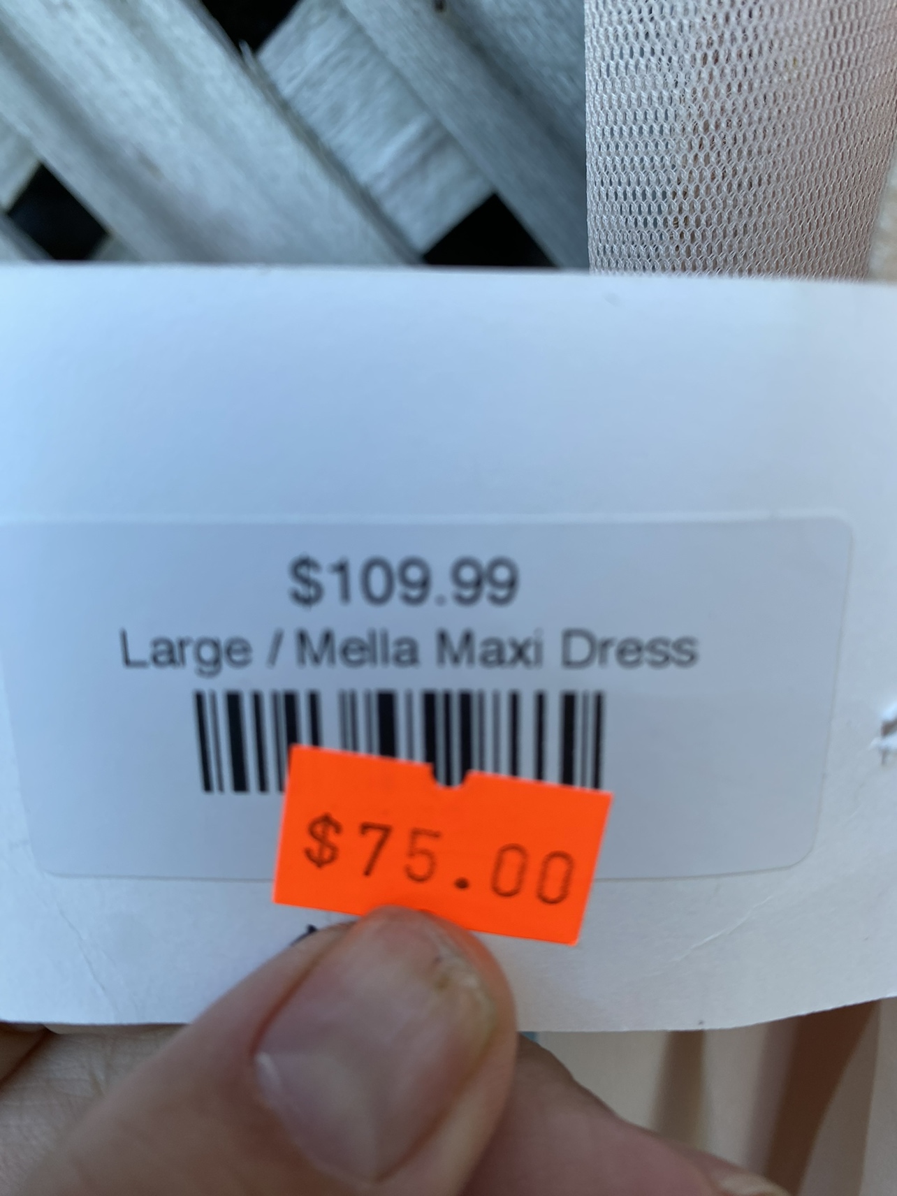 New w/Tags Blush full Length, Formal  Party Gown, size Large image indicator(6)