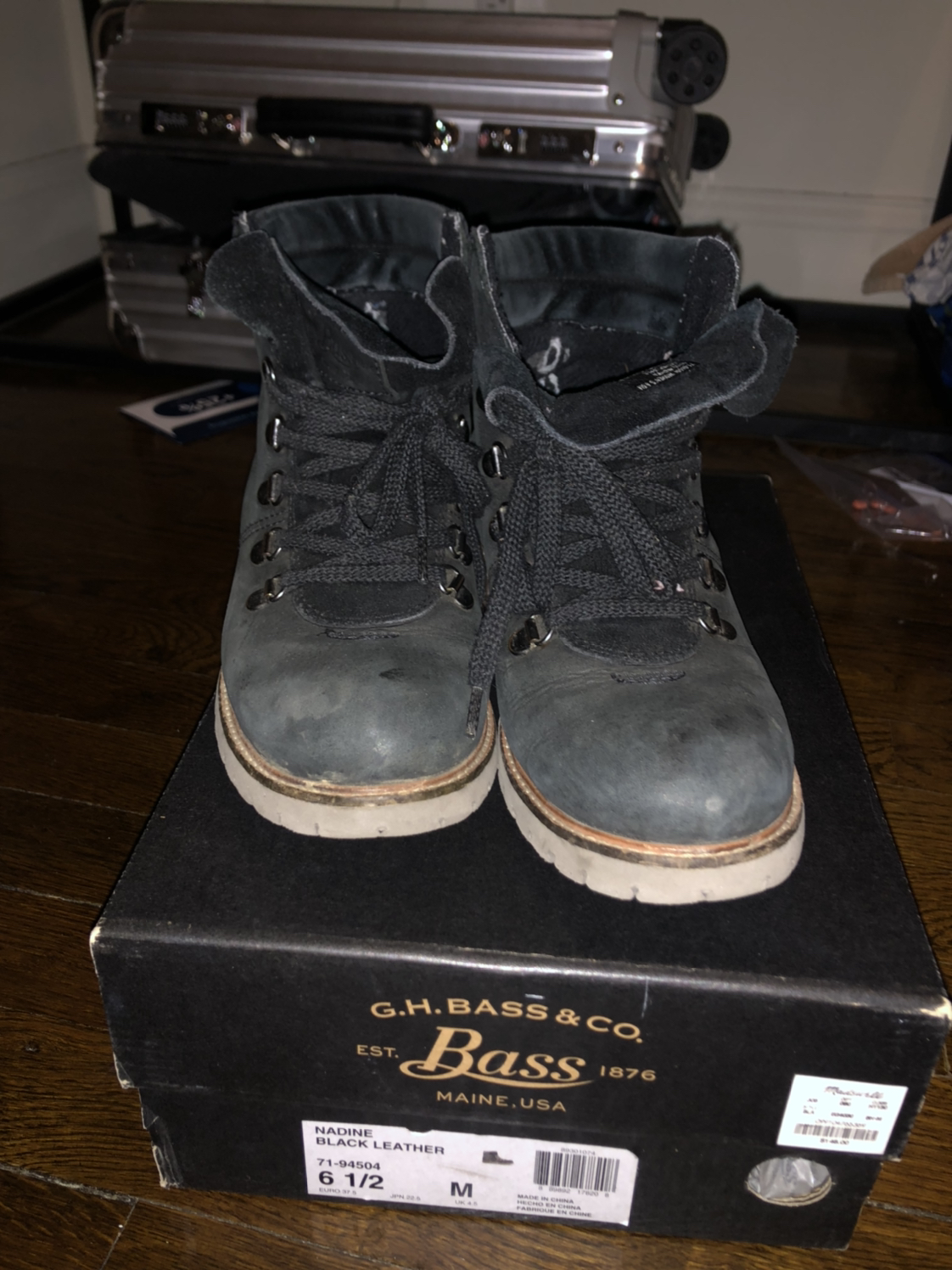 Madewell x bass boots