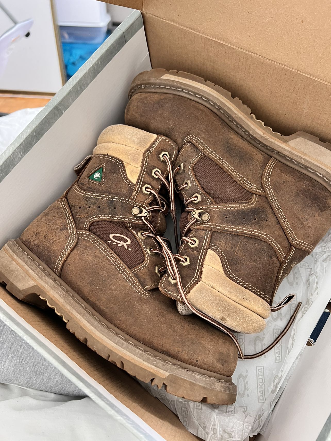 Women’s Steel-toe Boots - 6.5 image indicator(4)