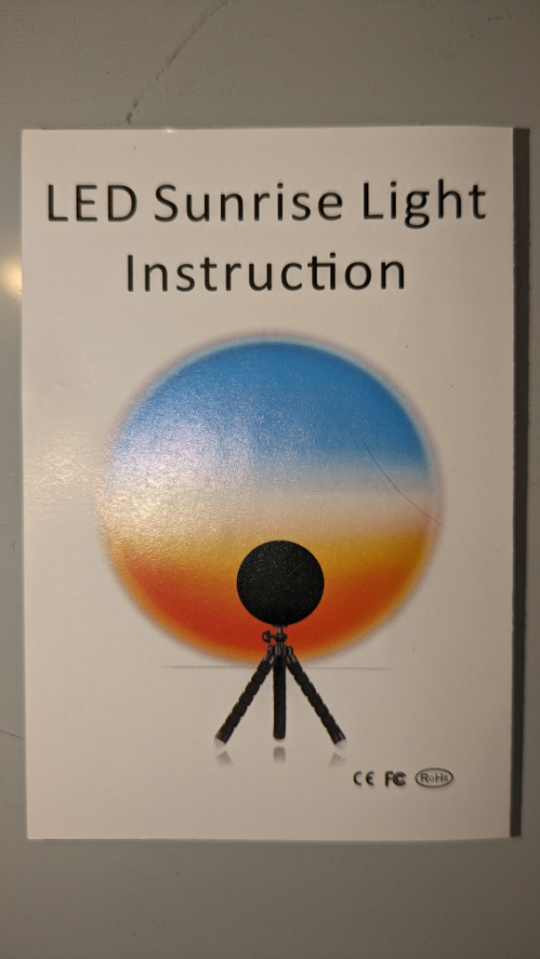 Sunrise projector lamp - photo 2
