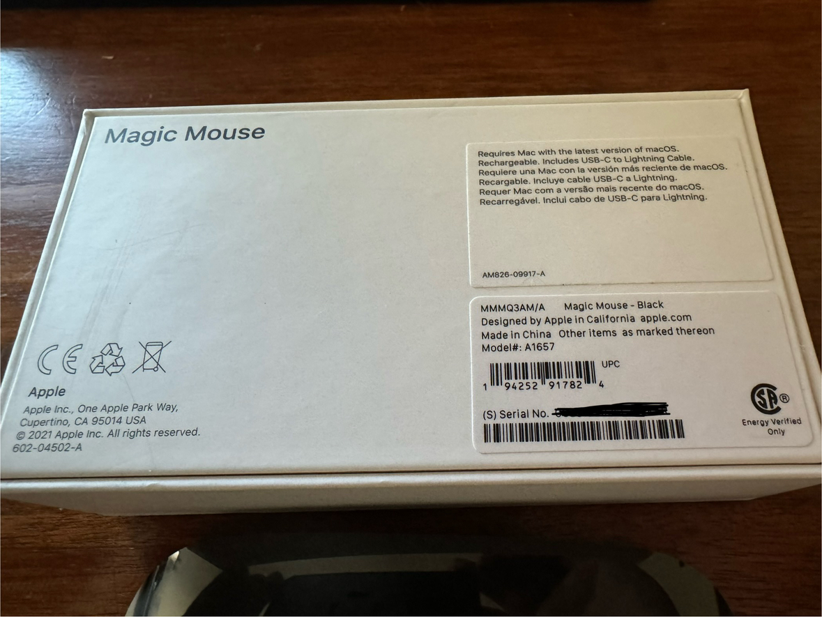 Apple Magic Mouse - New Model - photo 2