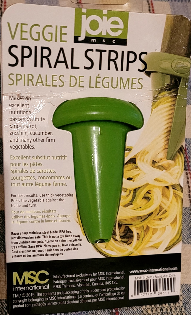 #Freecycle Veggie spiral noodle maker image indicator(2)