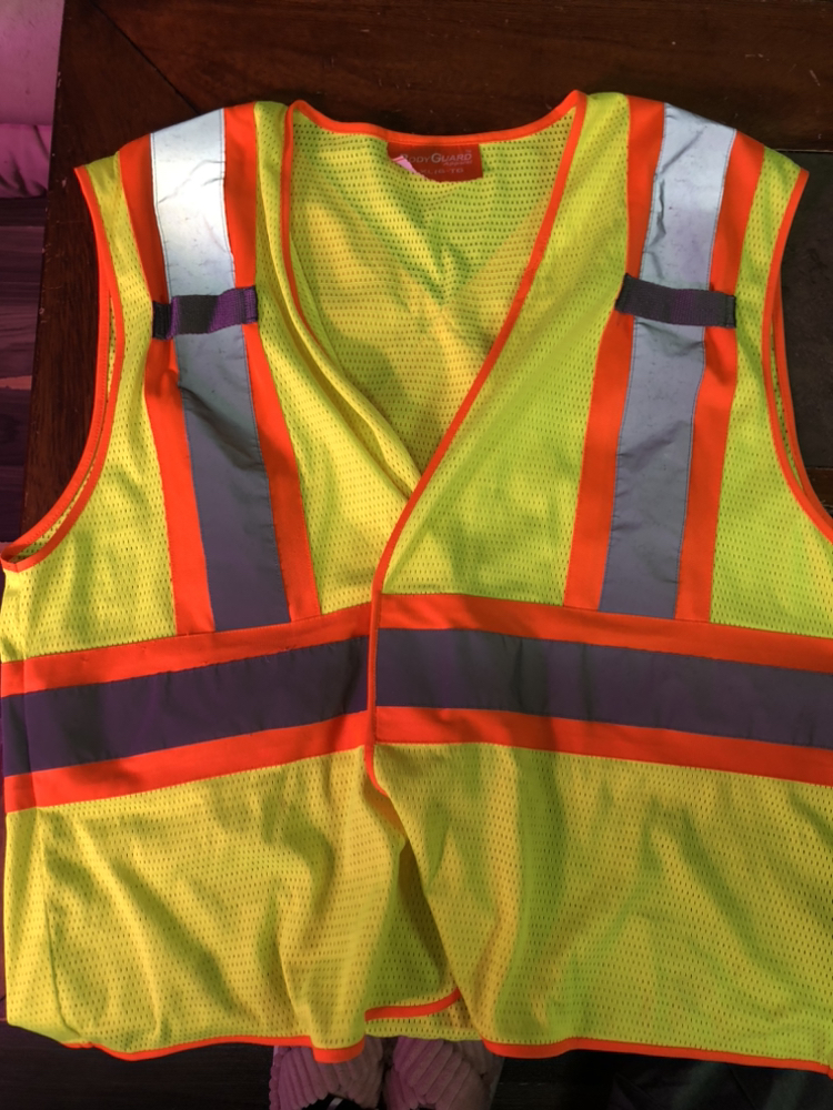 Large safety vest