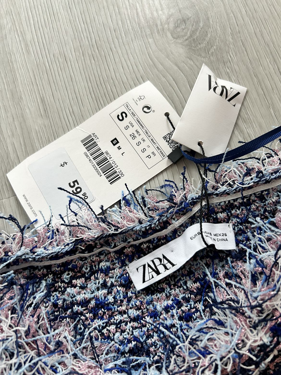 Cute Zara off shoulder top (BNWT) image indicator(2)