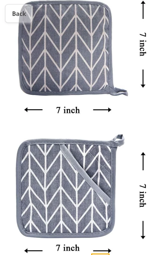 🏈 NEW!   Oven Mitts & Pot Holder image indicator(7)