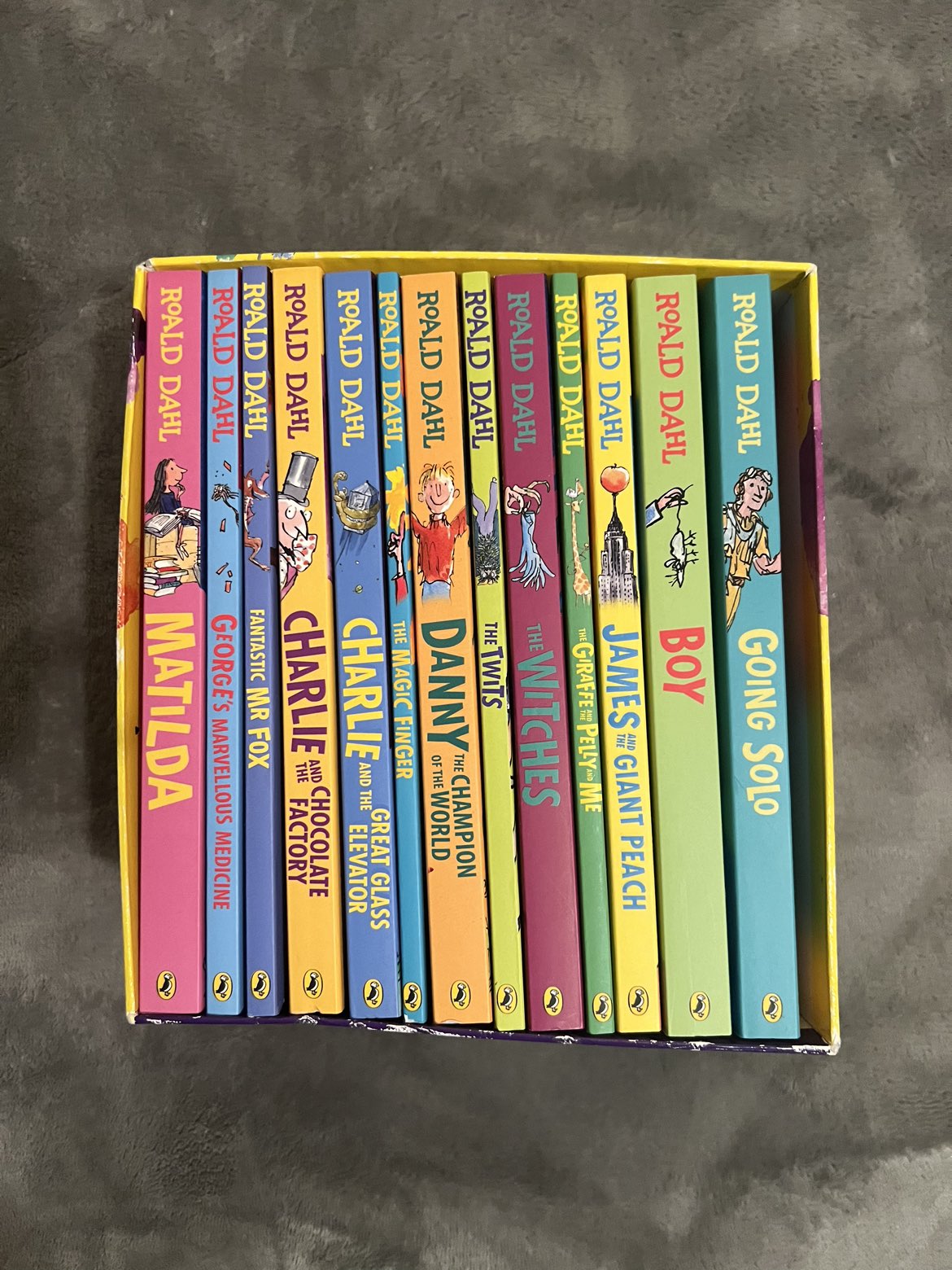 Roald Dalh Book Collection