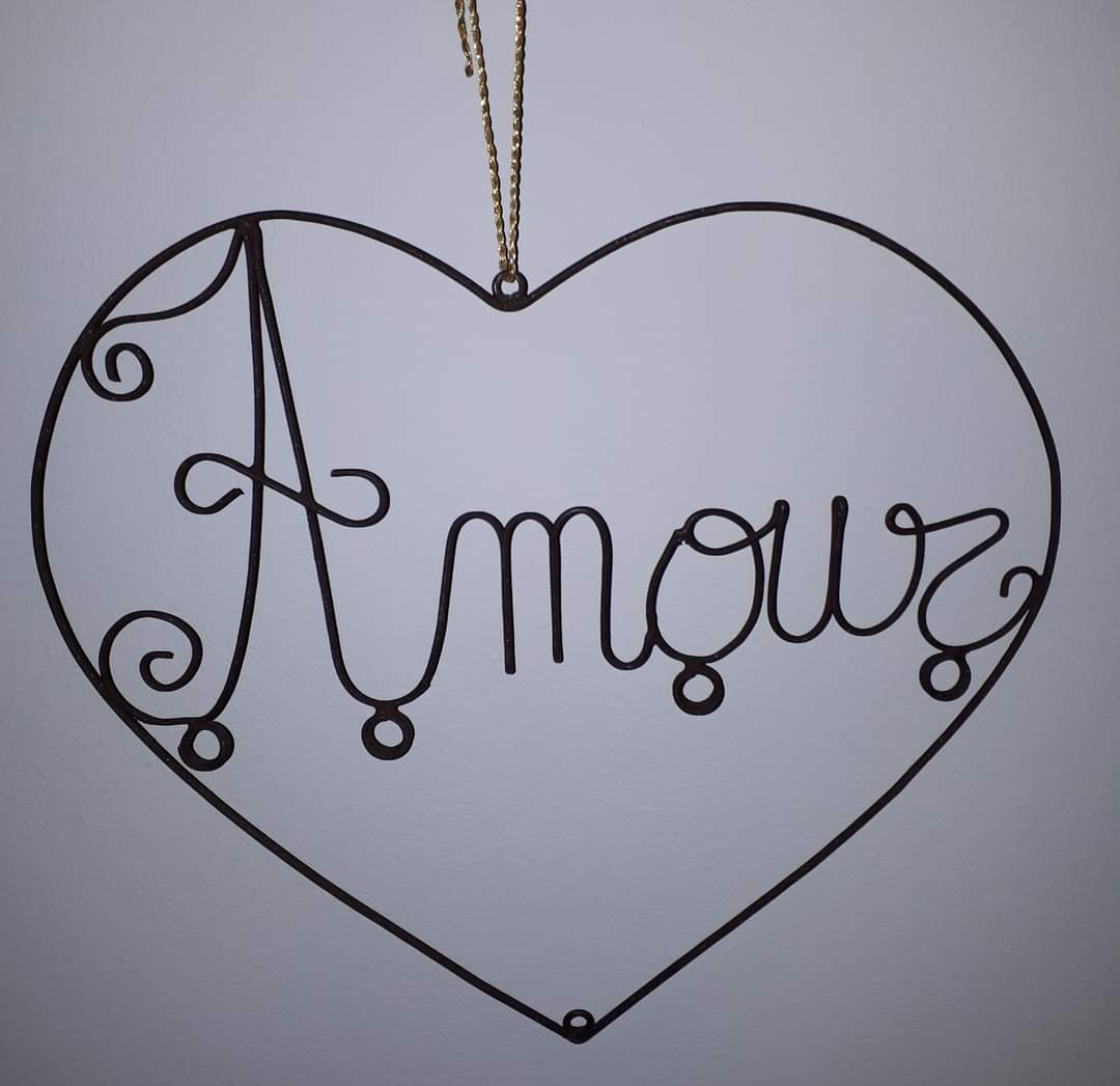 NEW Rustic METAL HEART. A Sweet GIFT❗️❤️ 🏈