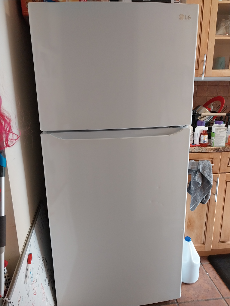 LG refrigerator.  excellent condition.  only 4 years old