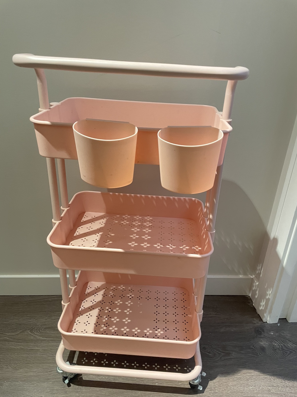 Pink Cart 3 tier - photo 2