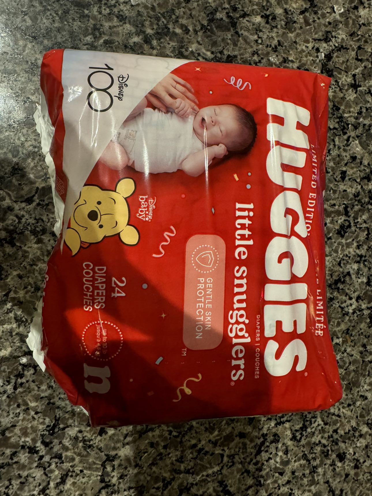 BNIB huggies N 24 pack diapers thumbnail