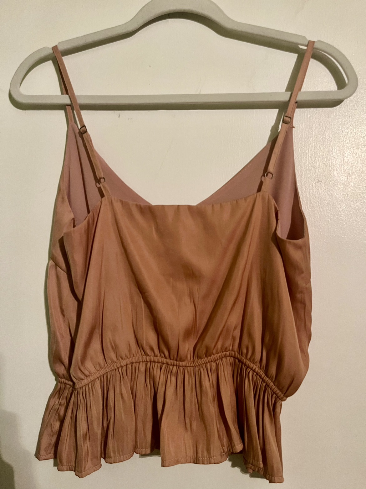 Satin Ruffle Tank - photo 2
