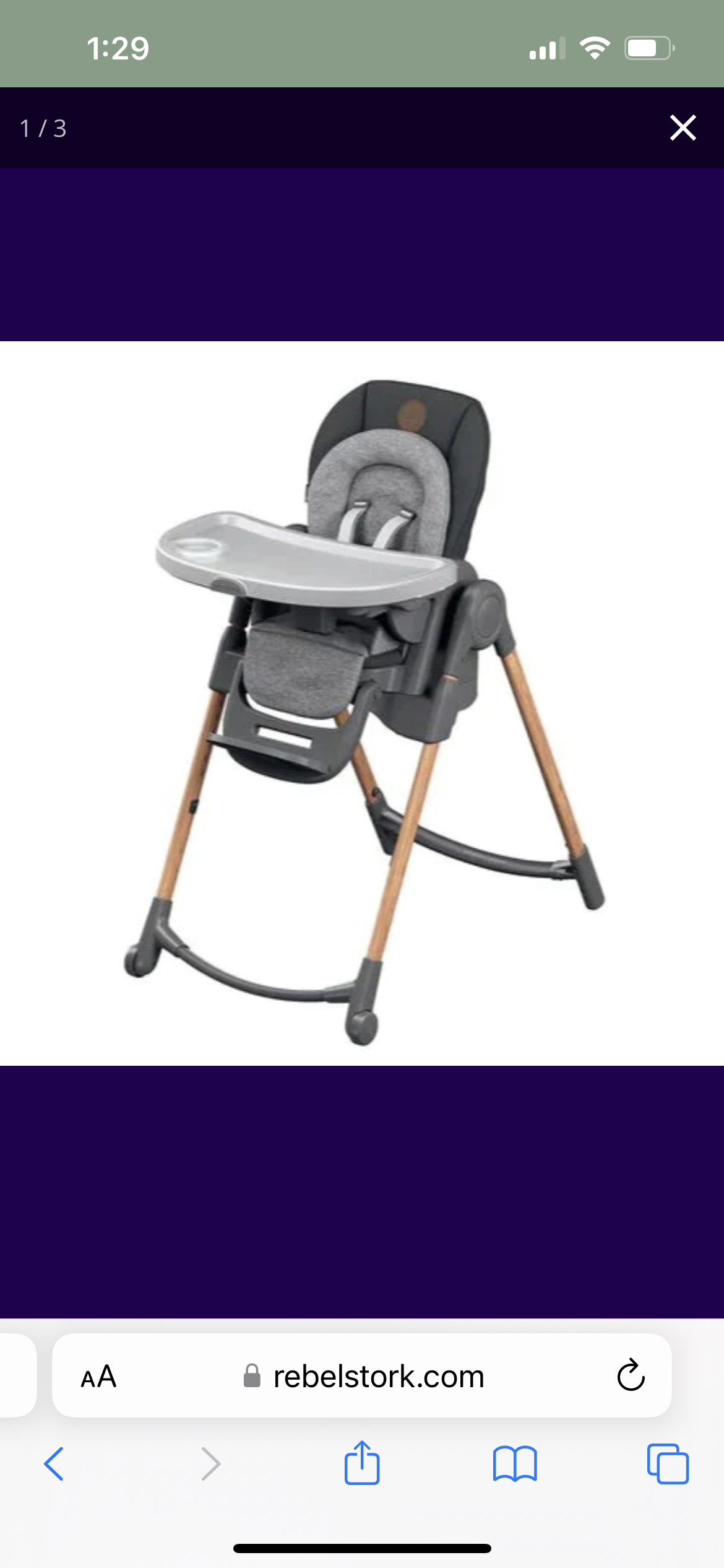 Maxi Cosi High CHair thumbnail
