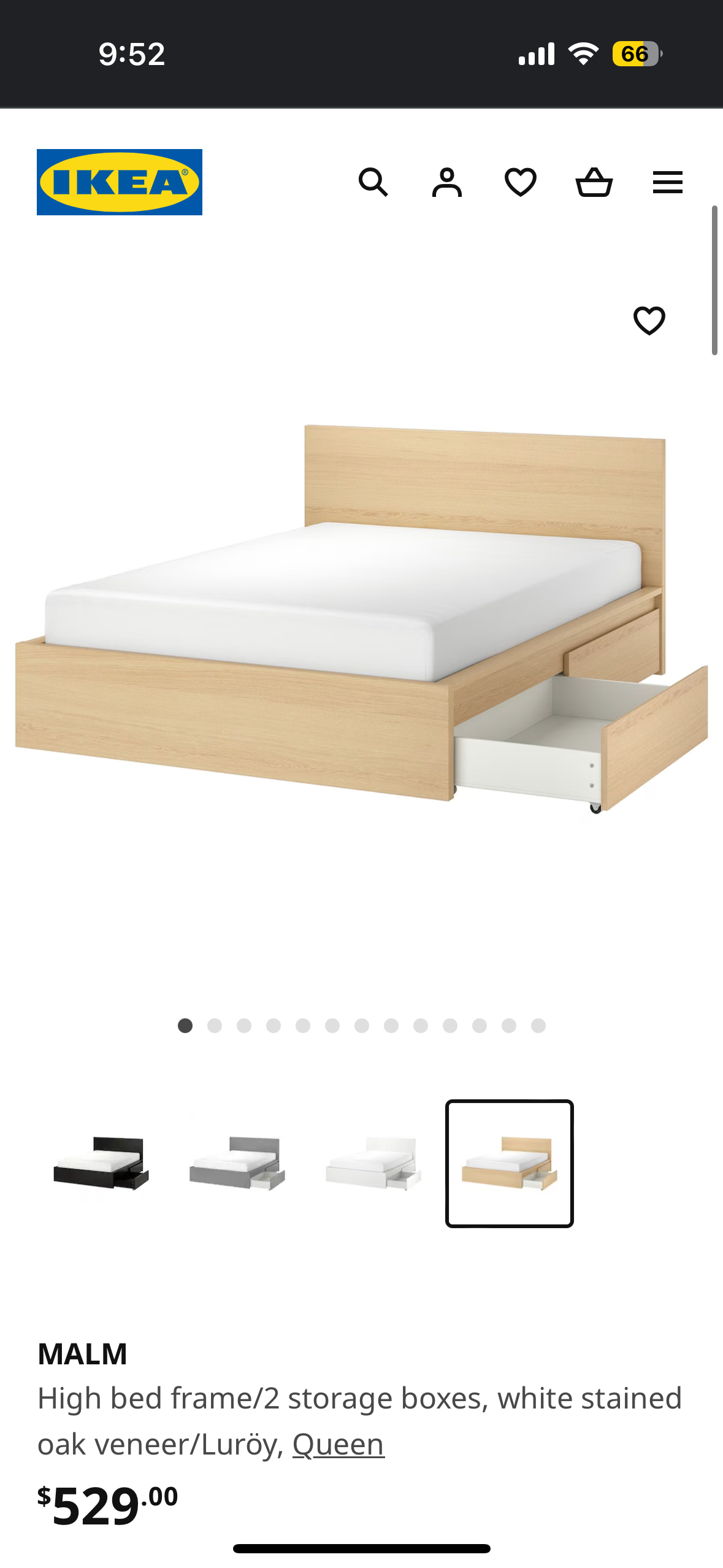 (Queen size) Bed frame & mattress & bed base - photo 3