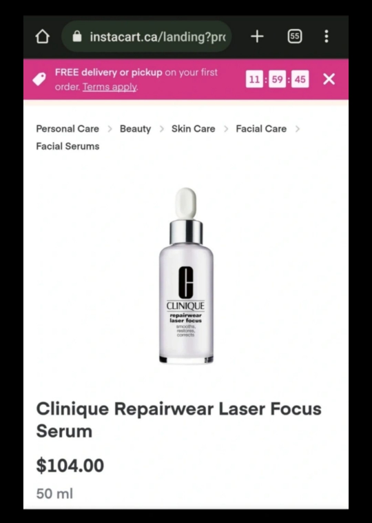 CLINIQUE REPAIR WEAR LASER FOCUS SERUM 2 AVAILABLE image indicator(6)