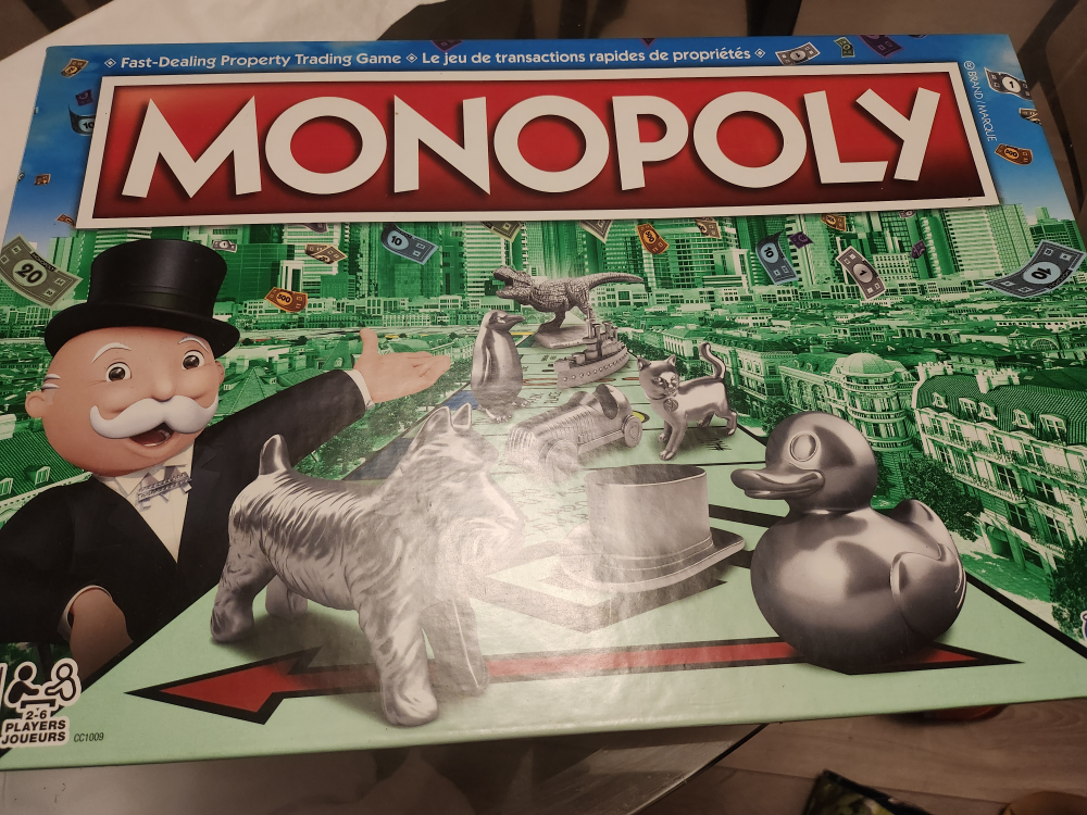 Monopoly board game thumbnail