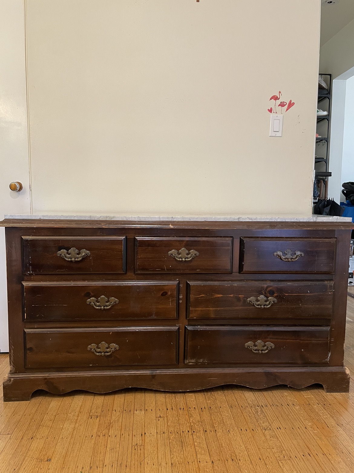 Marble Top Cabinet #Freecycle image indicator(2)