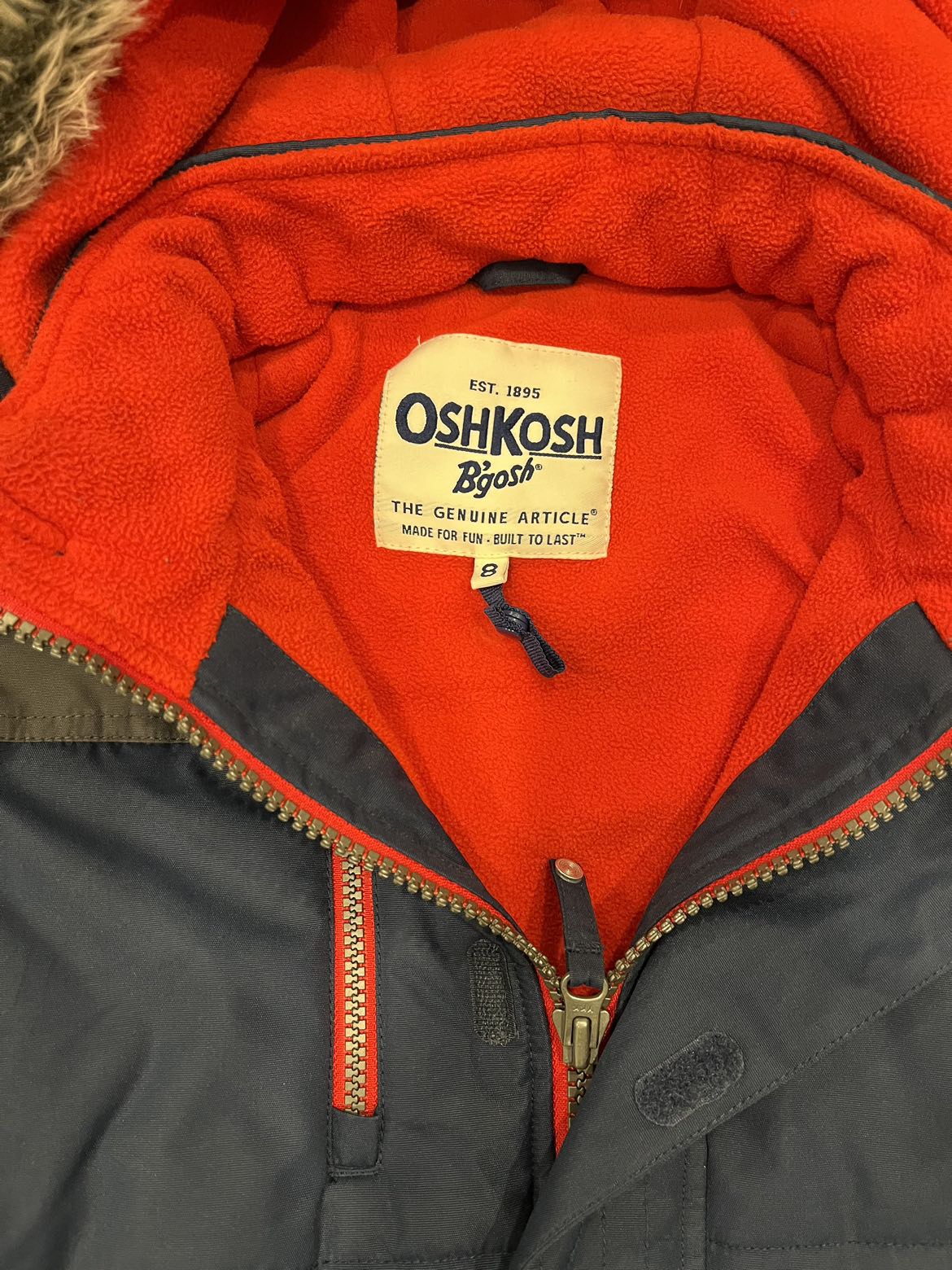 Carters OshKosh Winter jacket size 8 - photo 3