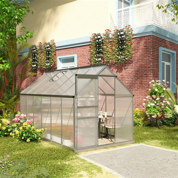 10' x 6' x 6.4' Walk-in Garden Greenhouse - photo 5