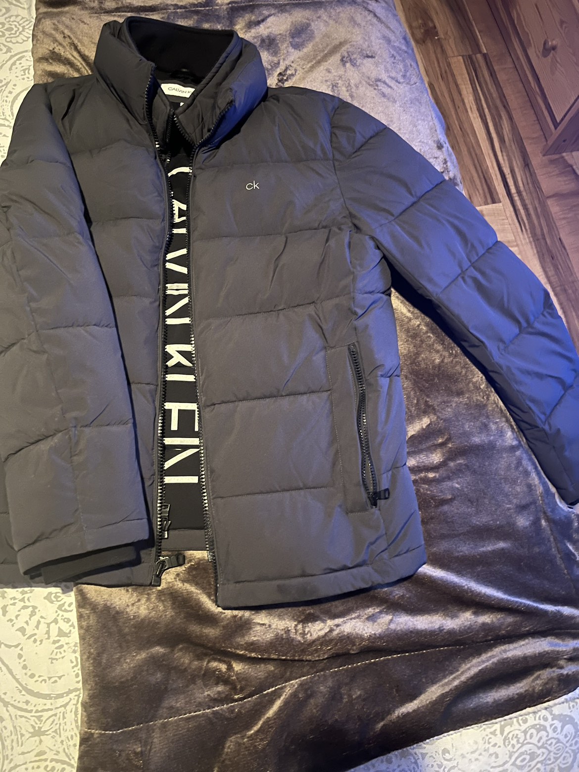Calvin Klein Black Puffer Jacket