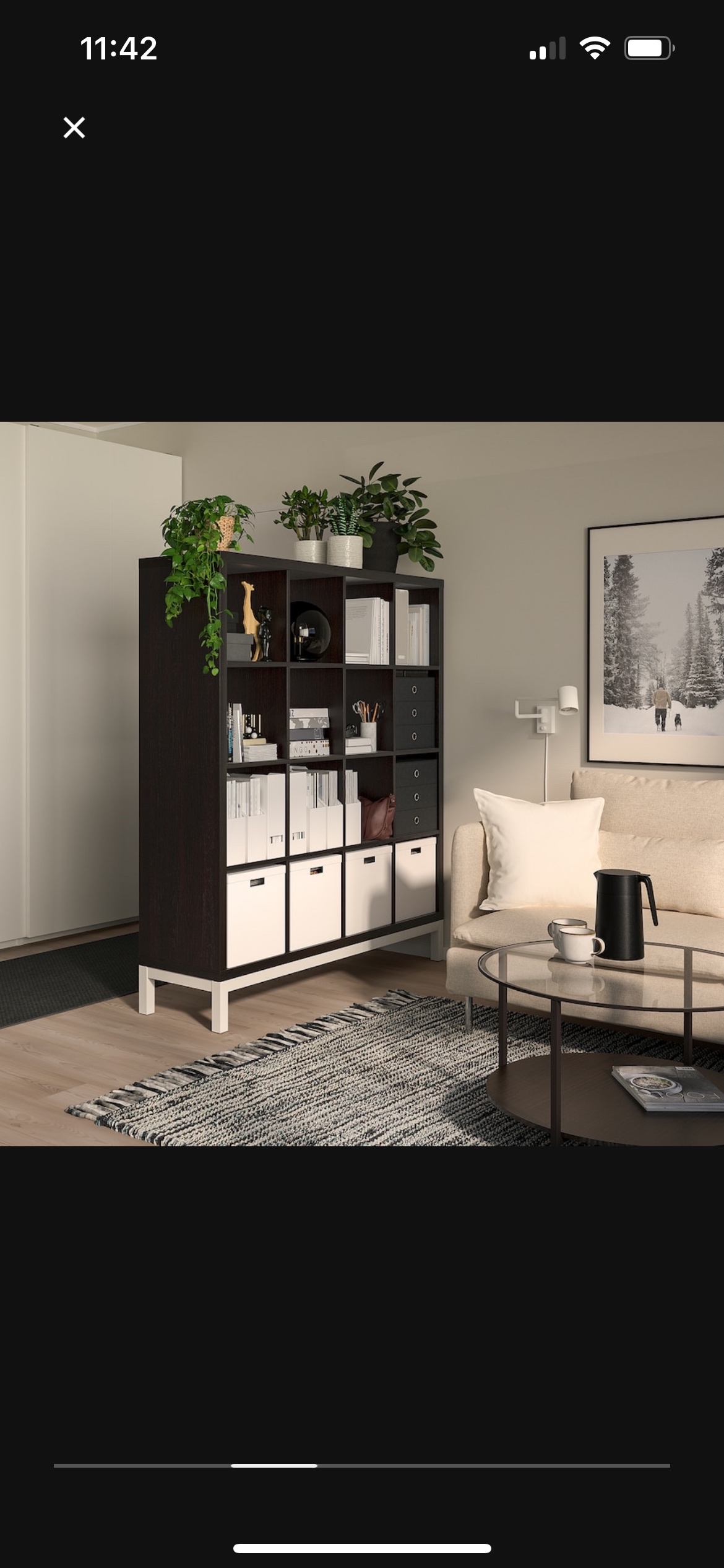 Kallax shelf