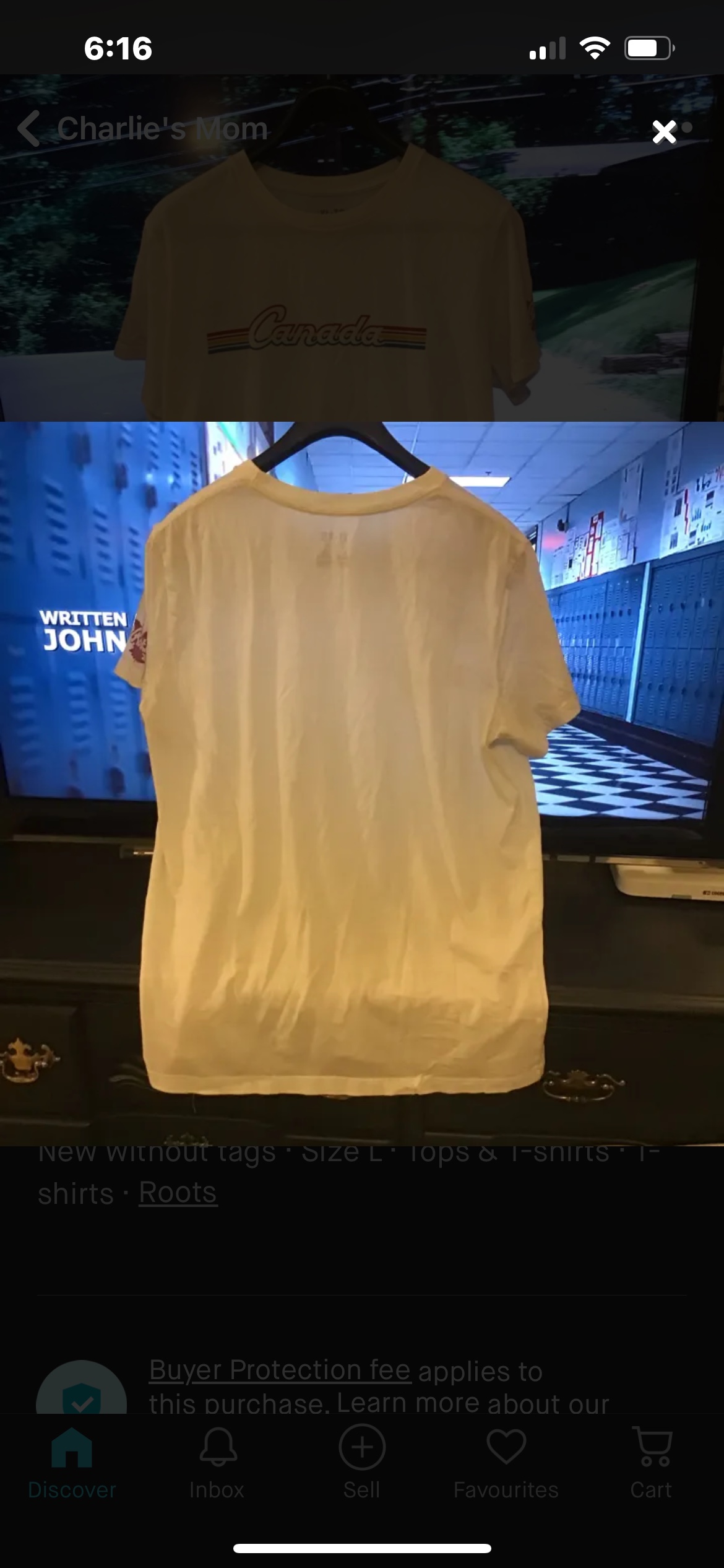 ✨✨Roots T-Shirt Adult L image indicator(3)