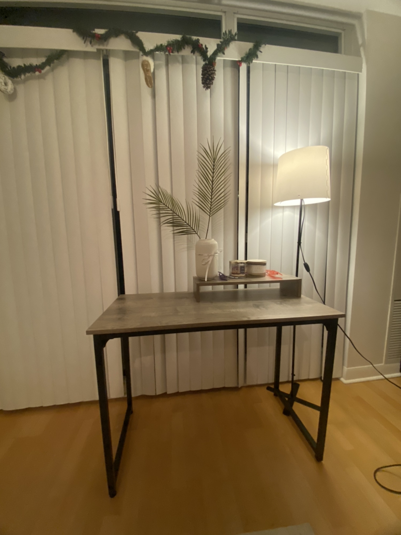 39’’ Grey Oak Table - photo 2