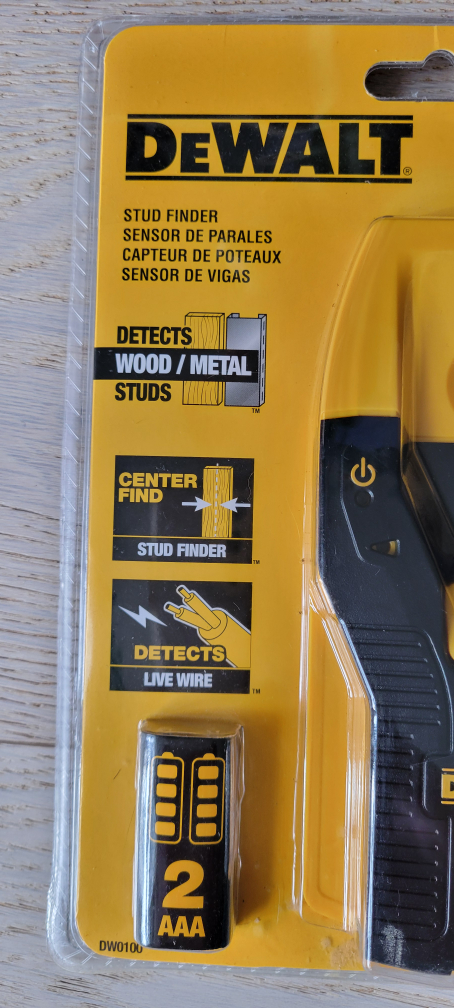 DeWALT Stud Finder - NEW image indicator(2)