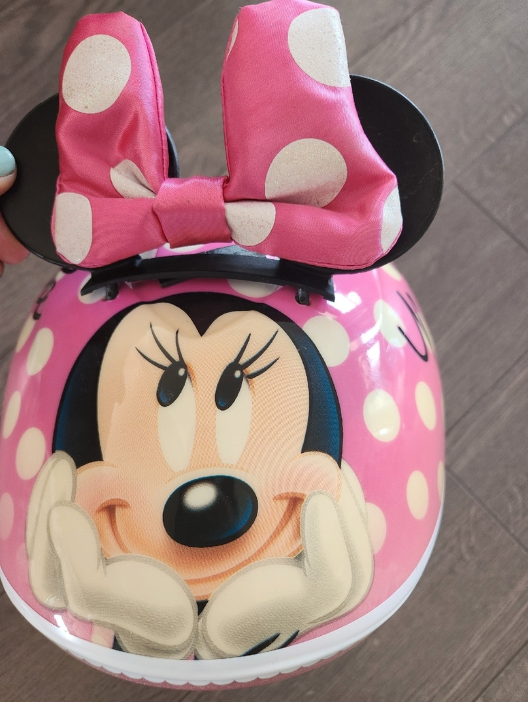 Minnie Mouse Toddler Helmet