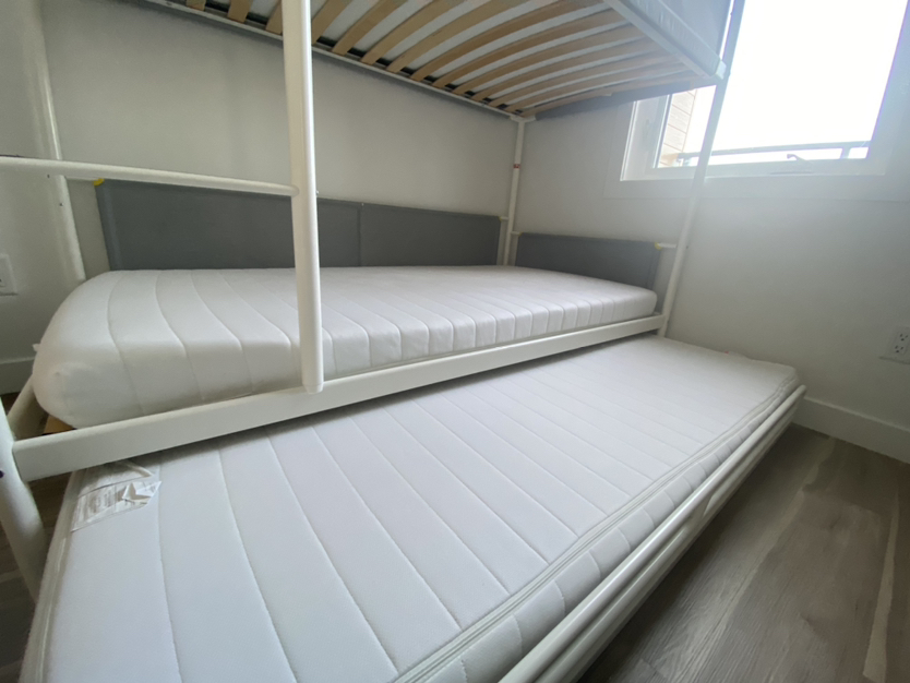 IKEA Bunk Bed + Pull-out + Twin Mattress x 1 [Like New] - photo 4