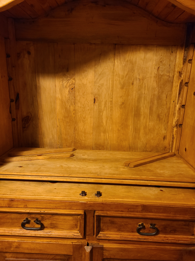 Mexican southwest style rustic wood dresser Armoire- excellent image indicator(4)