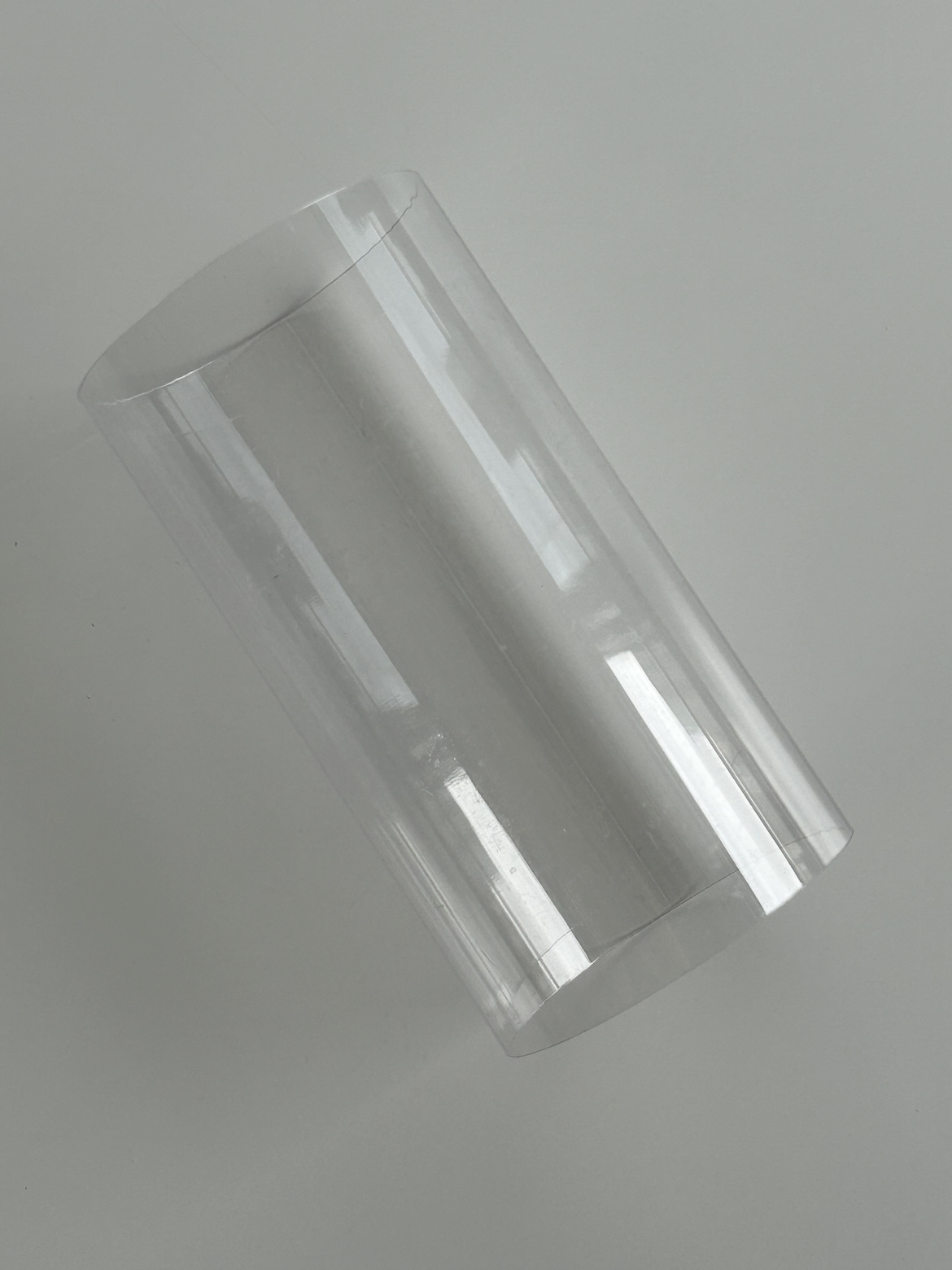 3x6" Clear Plastic Tube #freecycle - photo 3