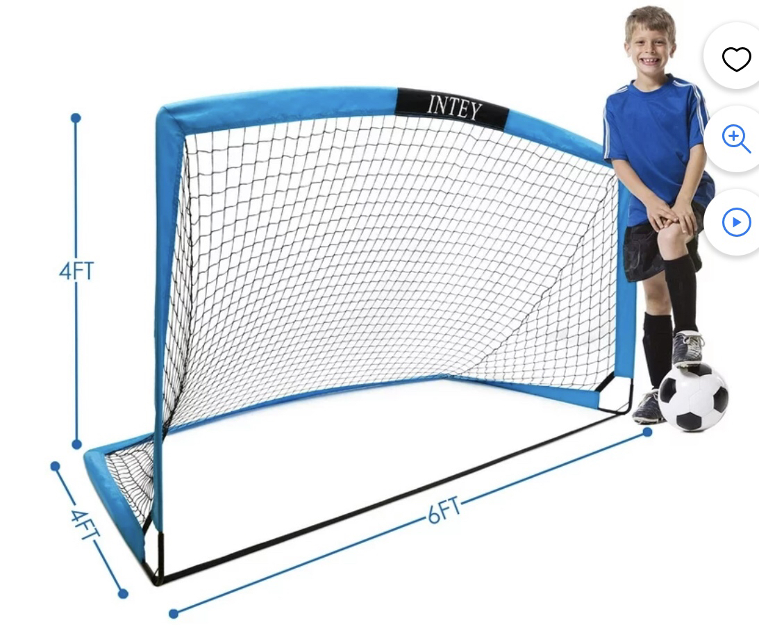 HITIK Soccer Goal 6x4 Portable Soccer Net with Carry Bag image indicator(7)