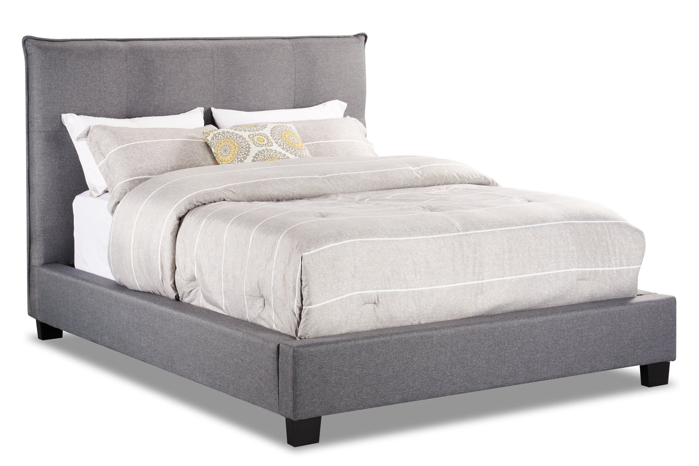 Asha king bed Frame + Mattress thumbnail