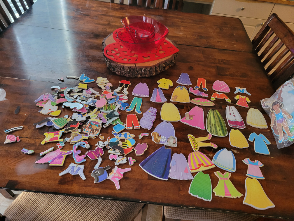 wood dress up dolls - photo 4