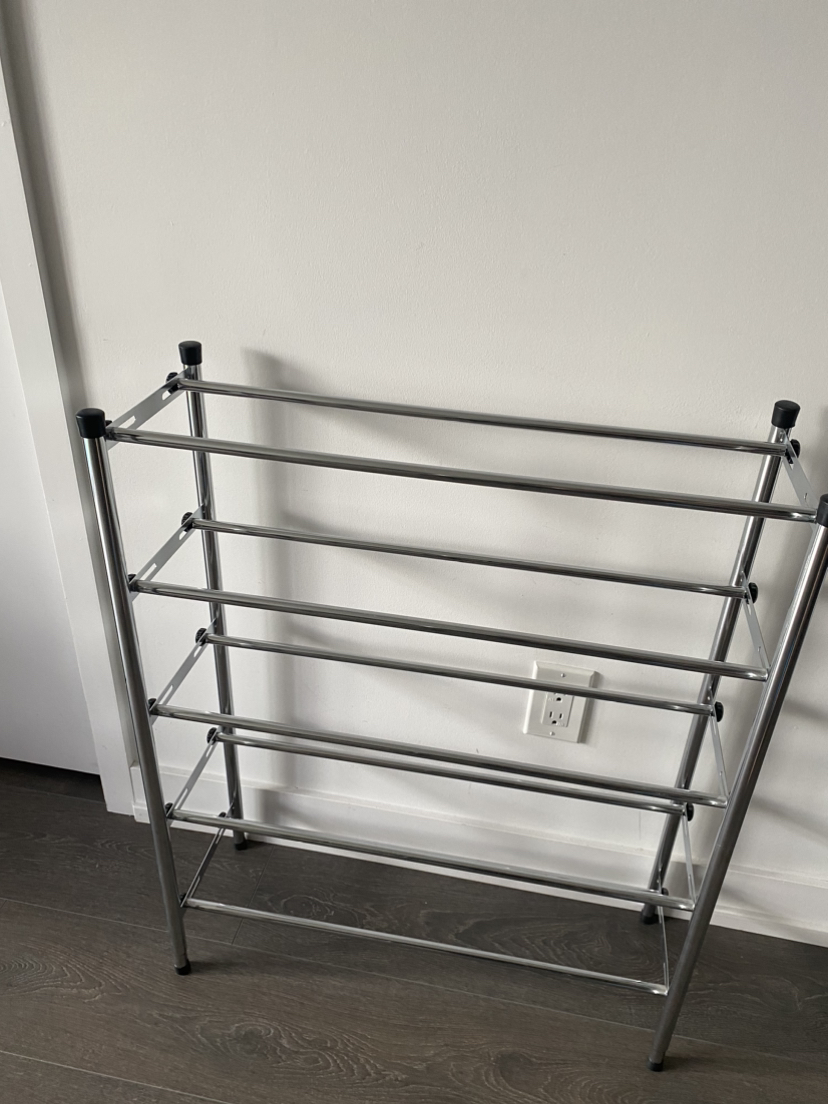 Stainless steel shoes rack thumbnail