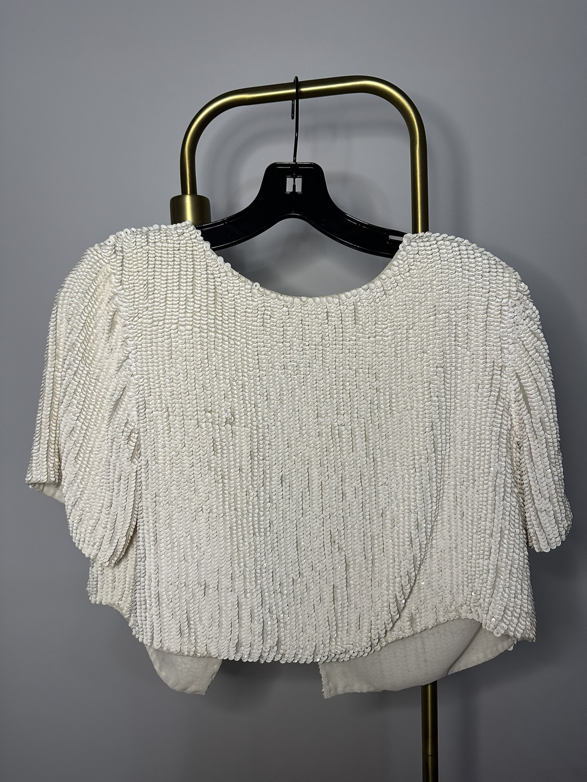 White Sparkles Top