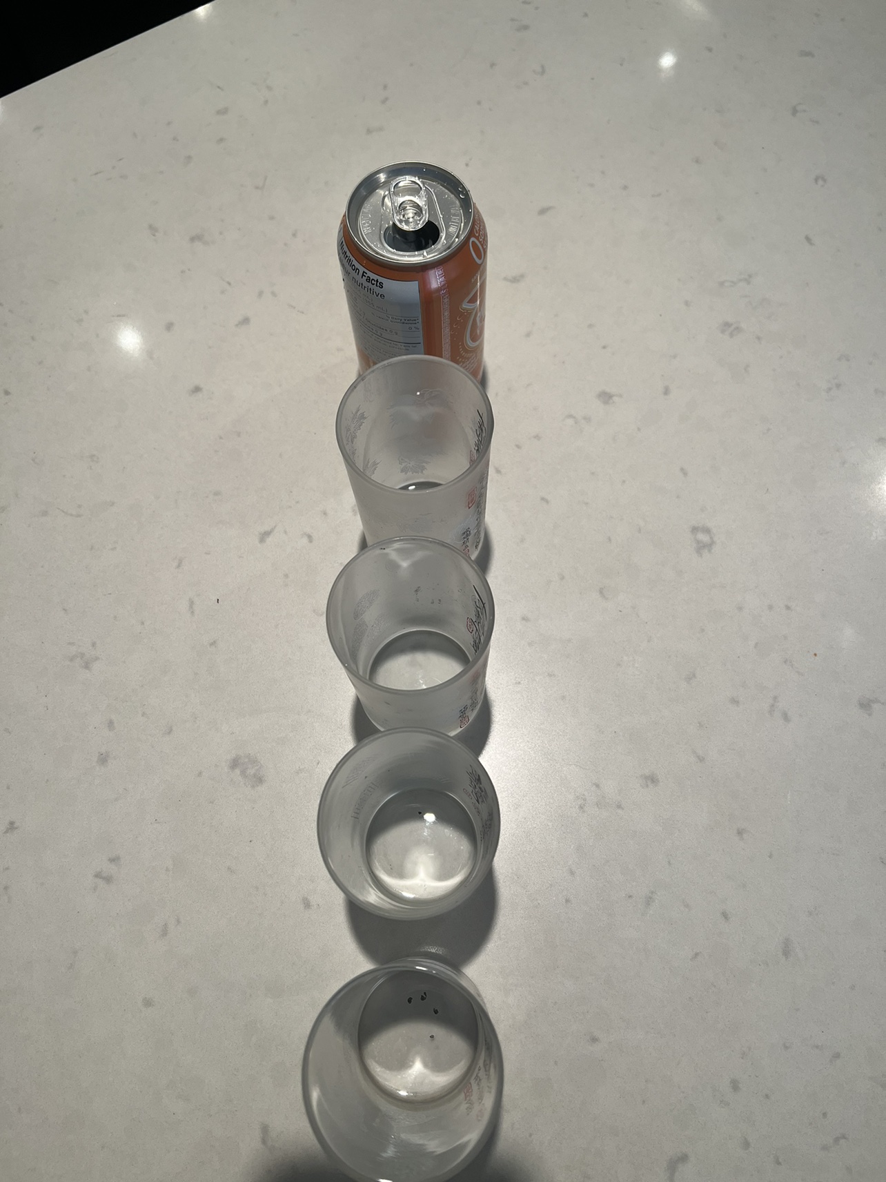 $2! All x4 glasses - like new! image indicator(2)