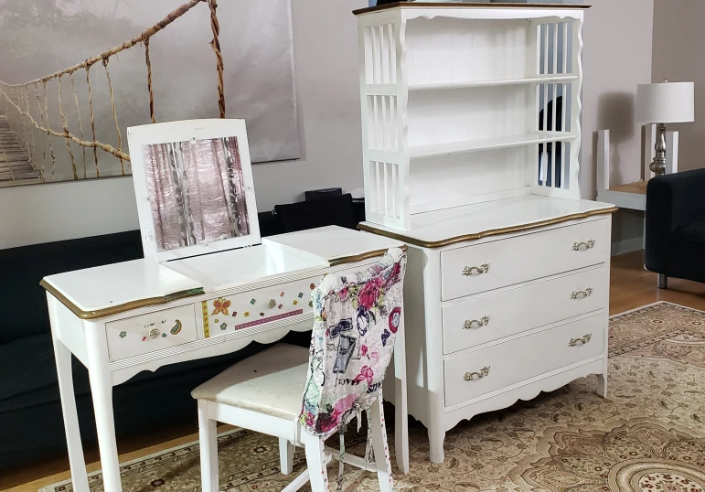 Desk + Dresser