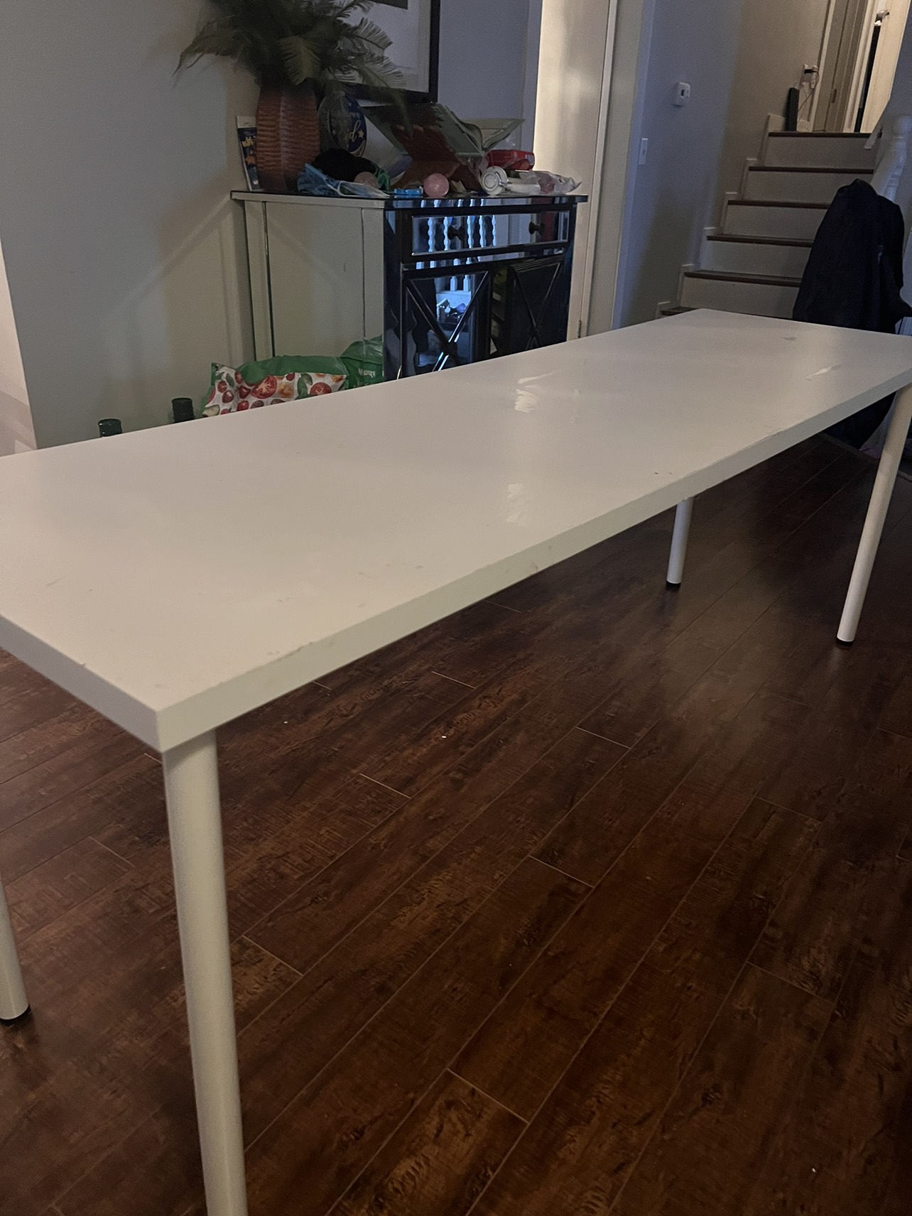 Large craft desk from ikea