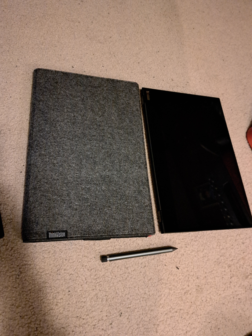 Lenovo Thinkvision 14inch Portable touch screen monitor - photo 4