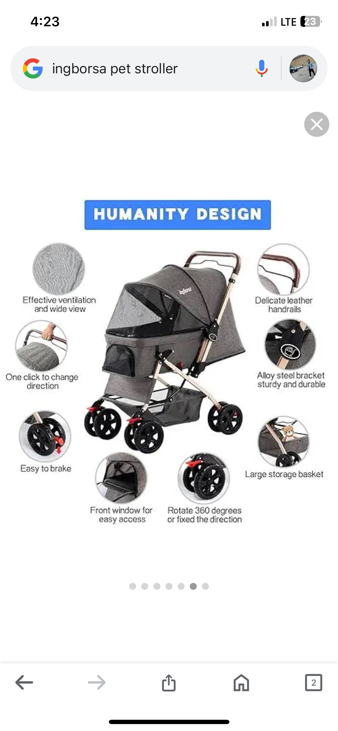 Pet stroller
