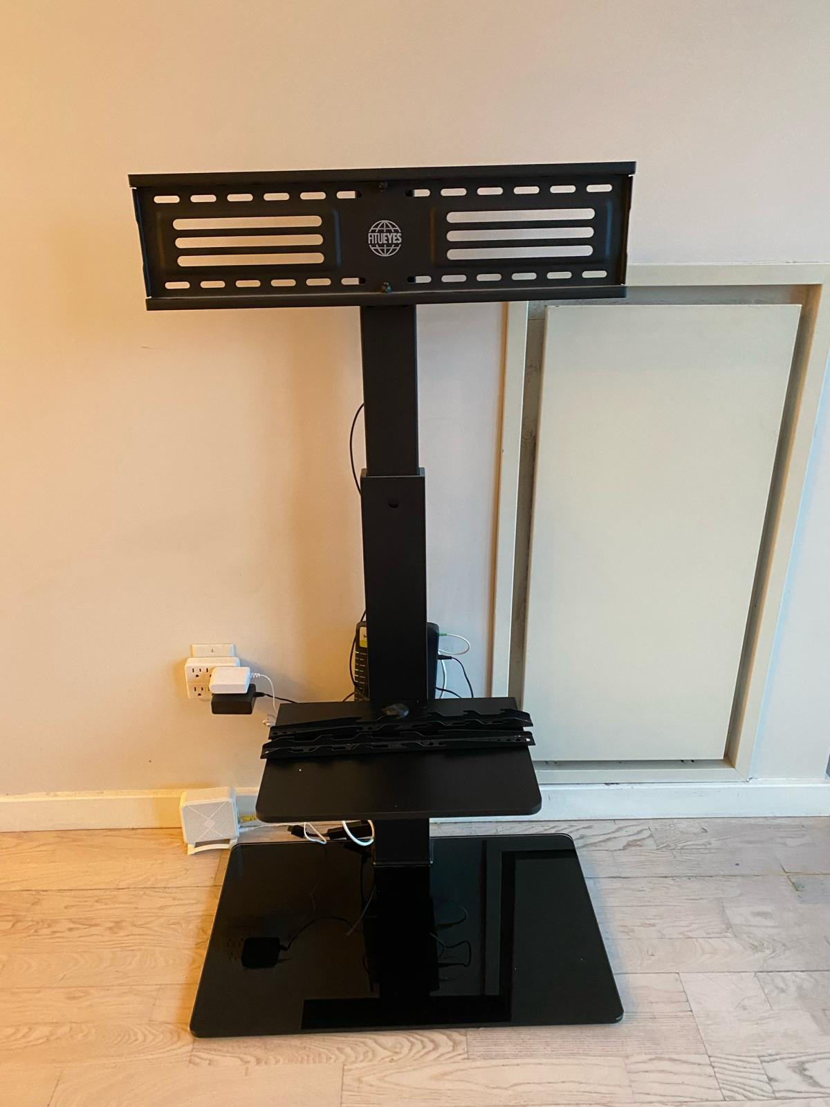 FITUEYES Floor Tall TV Stand for 32 to 65 inches thumbnail