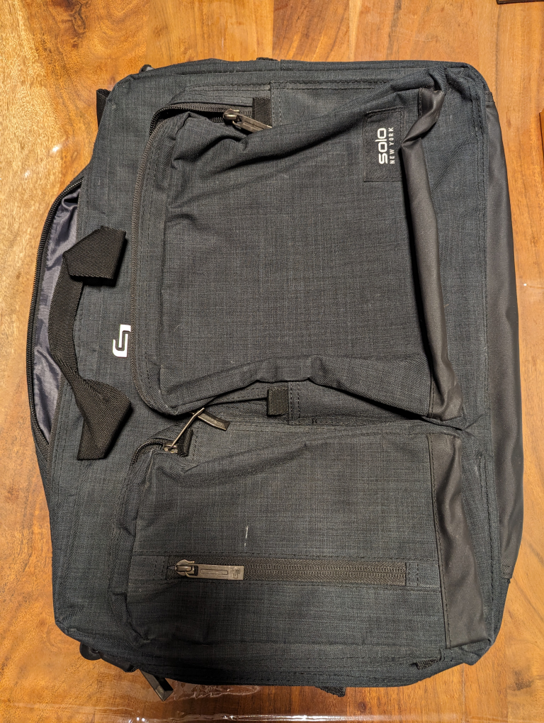 Solo New York Duane Hybrid Convertible Laptop Briefcase