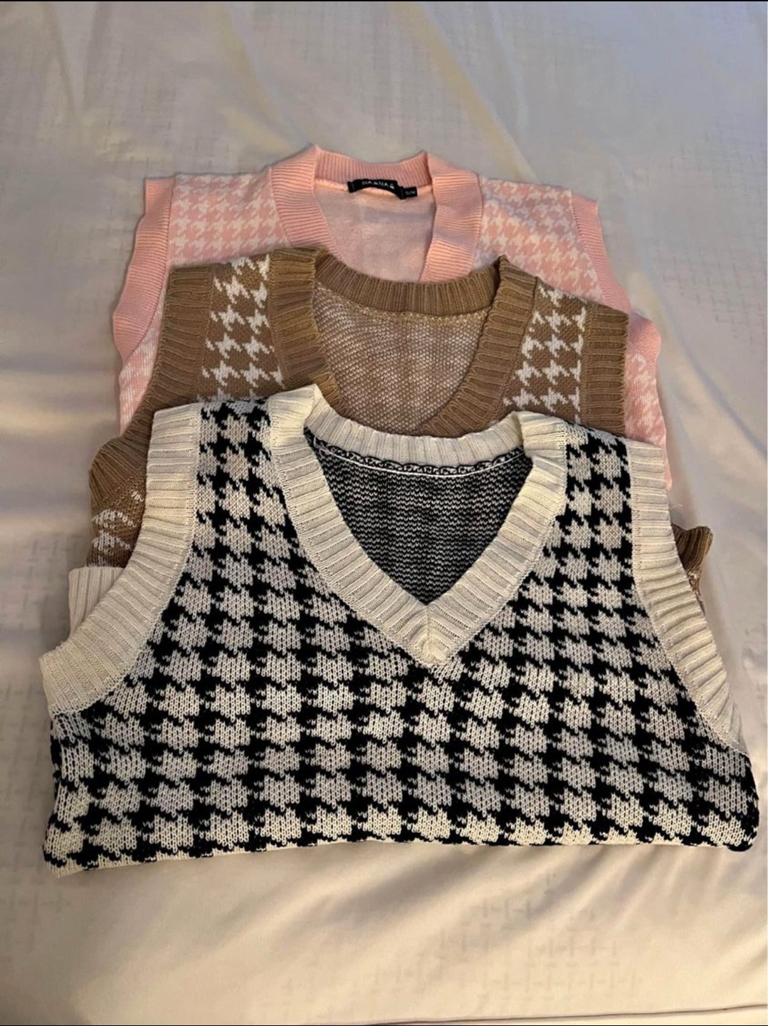 3 sweater vests