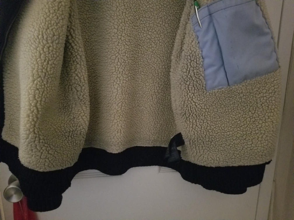 Tommy Hilfiger fleece or wool lined knit coat image indicator(3)