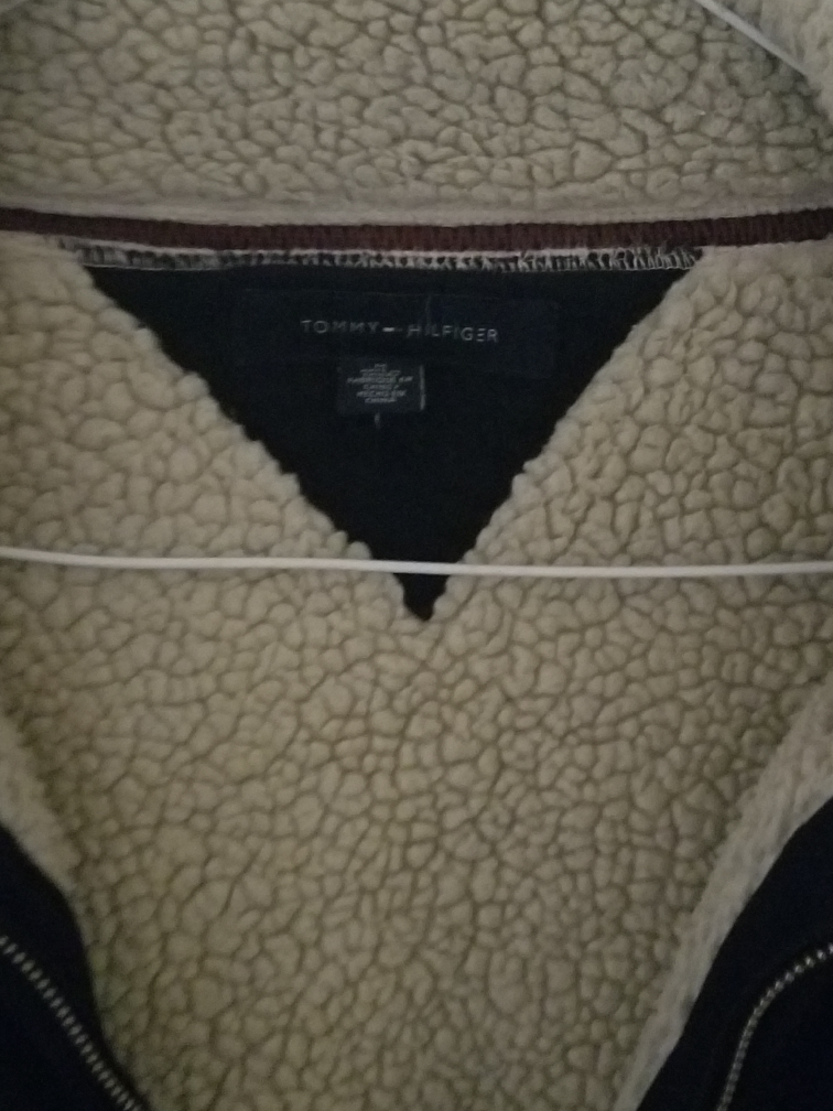 Tommy Hilfiger fleece or wool lined knit coat image indicator(8)