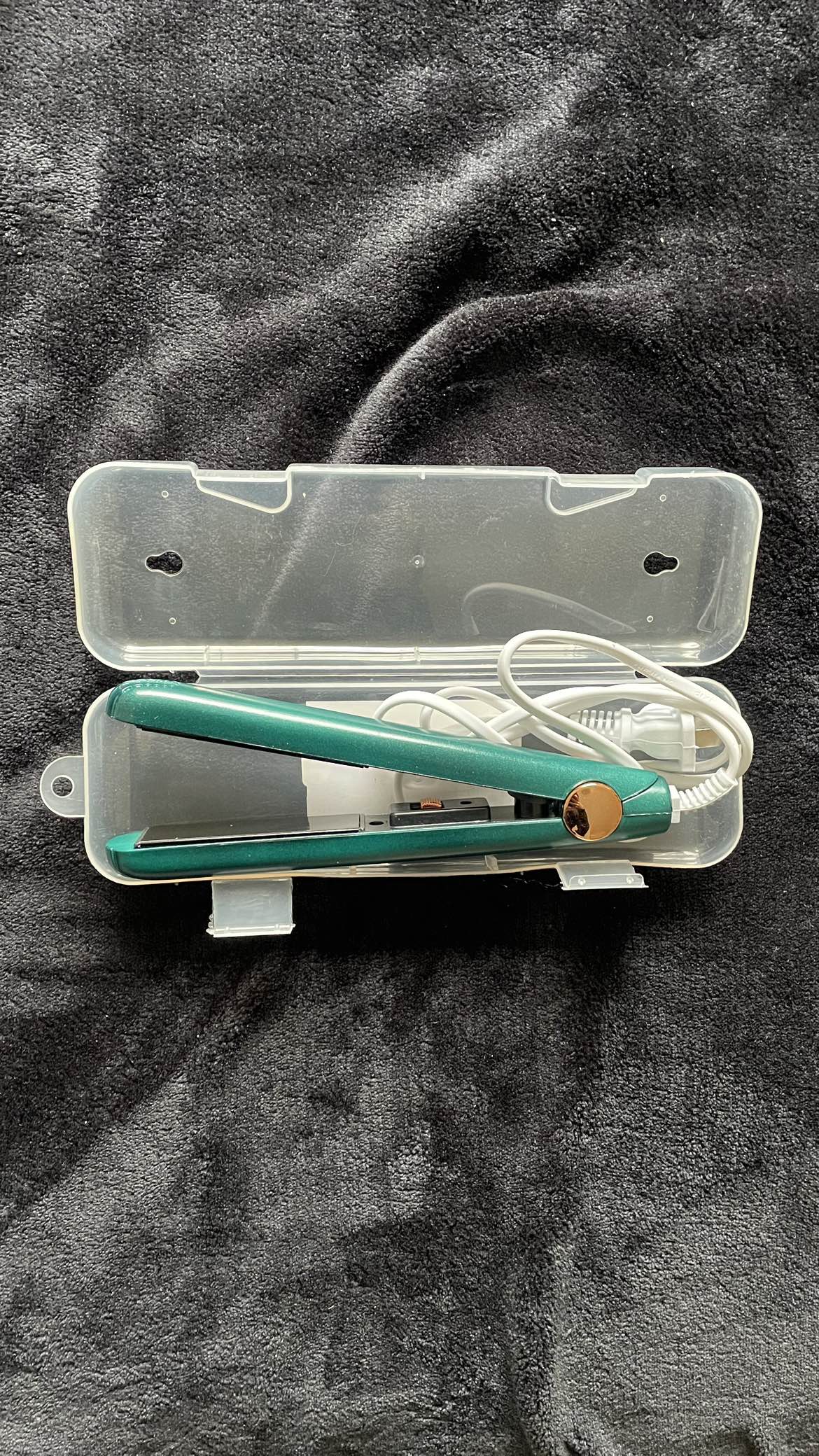 Mini hair straightener